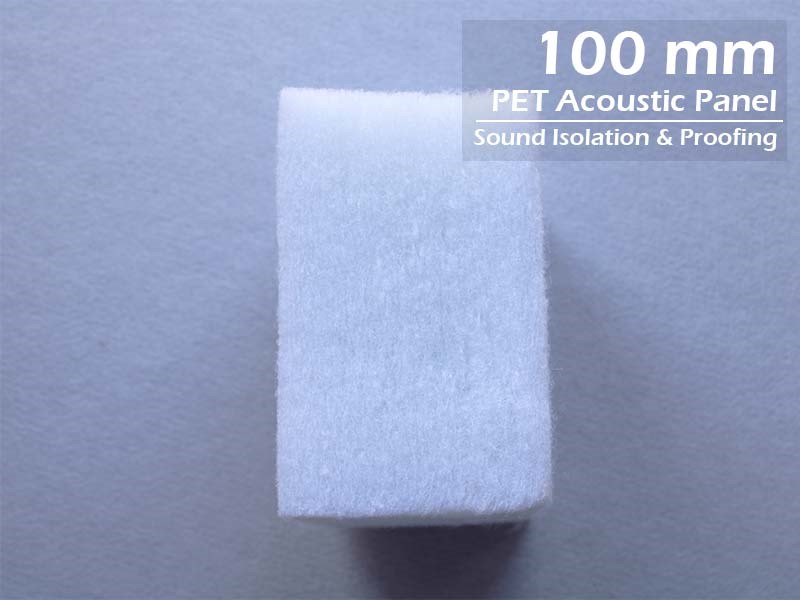 100mm polyester acoustic absorption foam