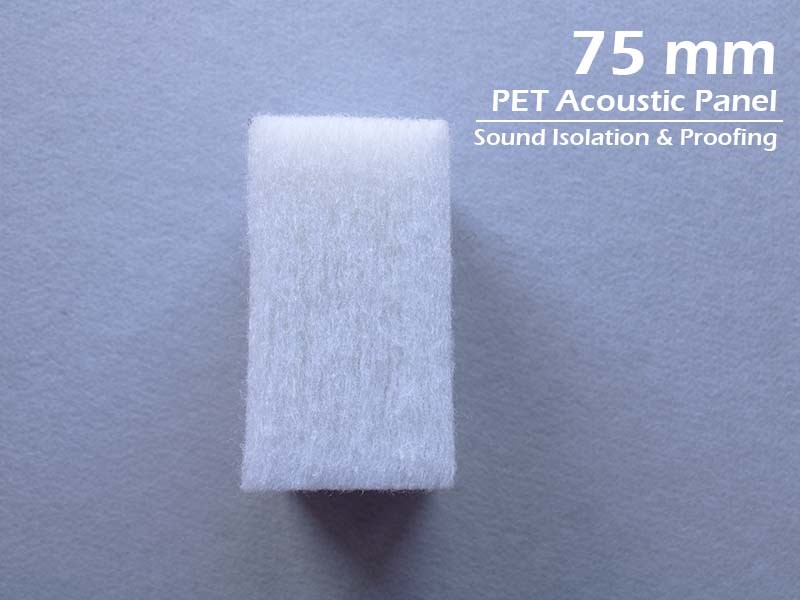 75mm polyester acoustic absorption foam